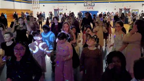 24 February 2023 Georgetown Elementary Sweetheart Dance "Cupid Shuffle" - YouTube