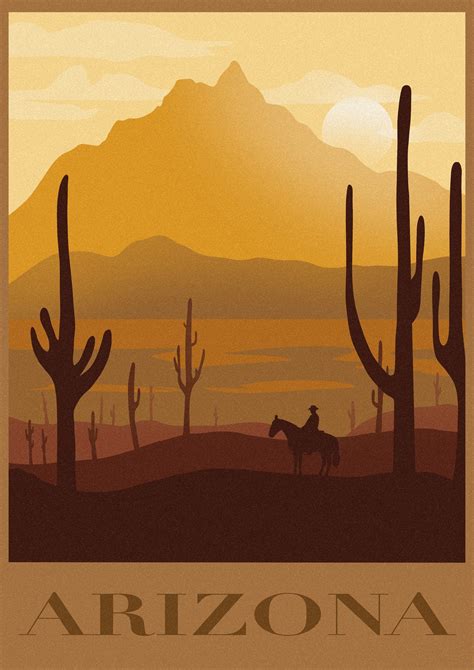 Desert Wall Art Arizona Art Southwestern Decor Cacrus Art - Etsy