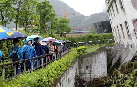 Earthquake memorial sites in Yingxiu, Wenchuan County, prior to the 10th anniversary of the ...