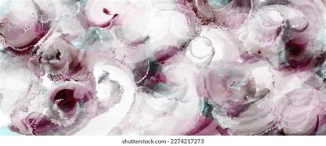 Watercolor Abstract Background Paint Brush Strokes Stock Illustration ...