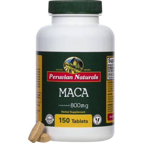 Buy Peruvian Naturals Maca Tablets