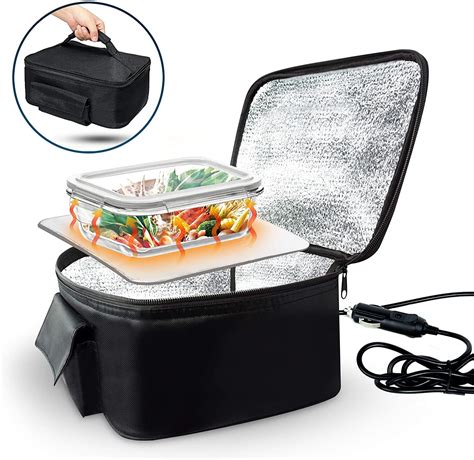 Zone Tech Heating Lunch Box Electric Insulated Lunch Box Food Warmer ...