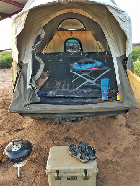 Kodiak canvas truck tent. 22 miles south of Apline Texas. WMA. Perfect star spot. : r/camping