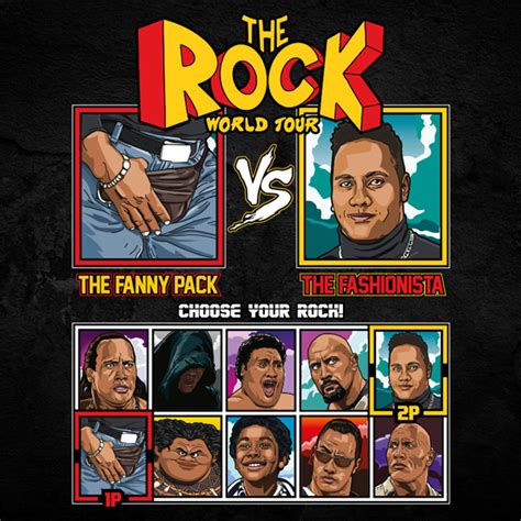 The Rock - Fanny Pack T-Shirt