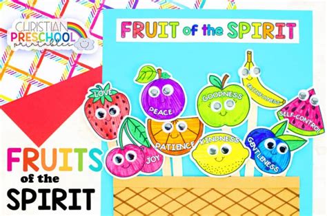 fruit of the spirit basket craft Archives - Christian Preschool Printables