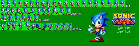 Sonic Mania Custom Sprites by SonicManiaGo on DeviantArt