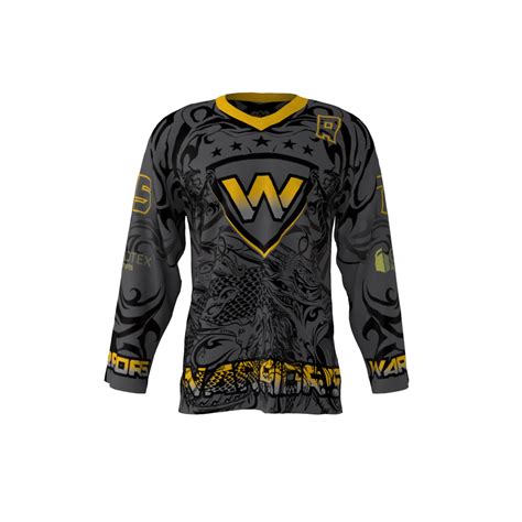 Warriors Black Jersey | Sublimation Kings