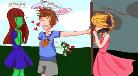 Yandere High School/ Samgladiator by LuckyUsgai on DeviantArt