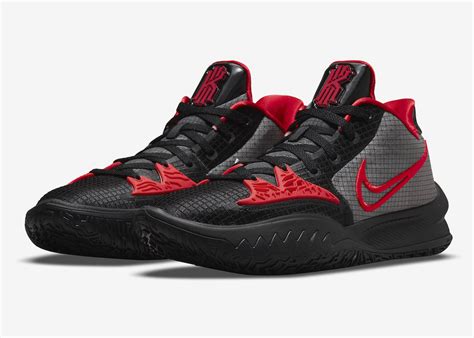 Nike Kyrie Low 4 “Bred” Black/White-University Red For Sale Sneakers ...