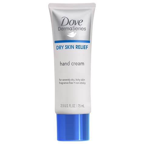 Dove Derma Series Dry Skin Relief Replenishing Face Cream Fragrance Free FL ...