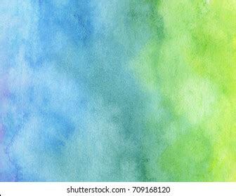 Blue Green Watercolor Background Abstract Texture Stock Illustration 709168120 | Shutterstock