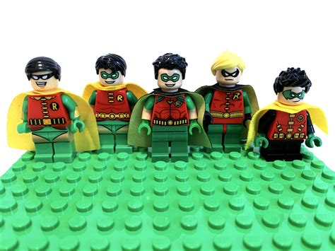 LEGO Robin Over the Years : r/lego