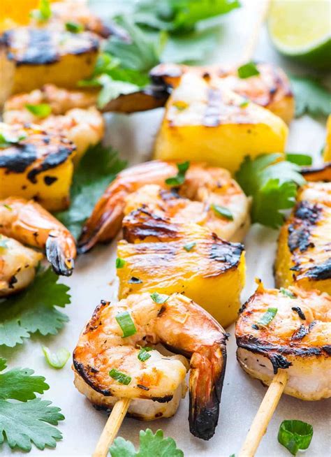 Shrimp Kabobs with Pineapple – WellPlated.com