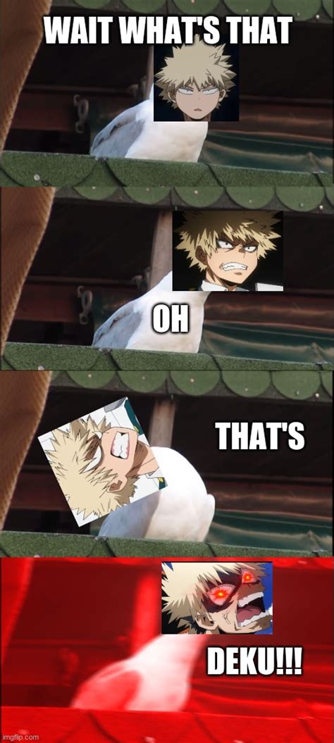 Bakugou is a bird?? - Imgflip