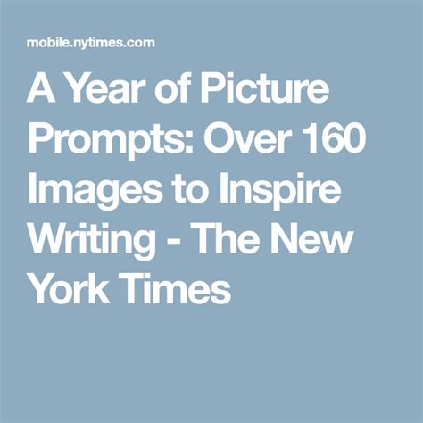 A Year of Picture Prompts: Over 160 Images to Inspire Writing (Published 2017) | Picture prompts ...