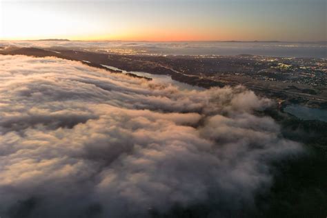 Aerial View of Sea of Clouds · Free Stock Photo