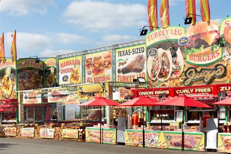 Washington State Fair Food Vendors Editorial Photography - Image of ...