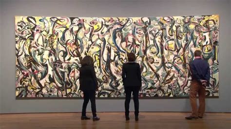 Exploring & Conserving Jackson Pollock's "Mural" | Jackson pollock mural, Jackson pollock ...