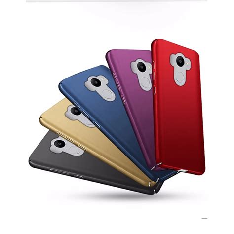 Luxury Pure Color Frosted Phone Case For Xiaomi Redmi 4 Hongmi 4 5.0 ...