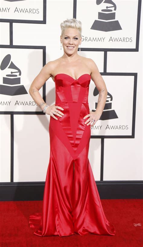 PINK at 2014 Grammy Awards in Los Angeles - HawtCelebs