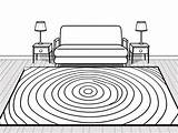Lovely Rug Coloring  Page sketch template