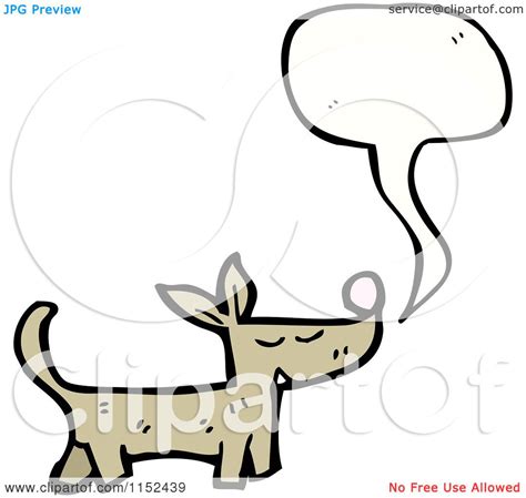 Cartoon of a Talking Dog - Royalty Free Vector Illustration by ...