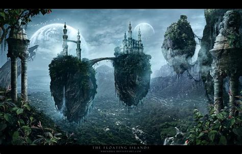 Image result for avatar floating islands | Fantasy landscape, Fantasy ...