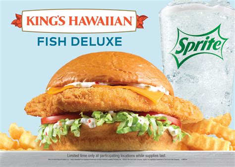 Arby’s King Hawaiian Fish Deluxe