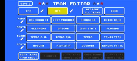 College Retro Bowl : r/RetroBowl