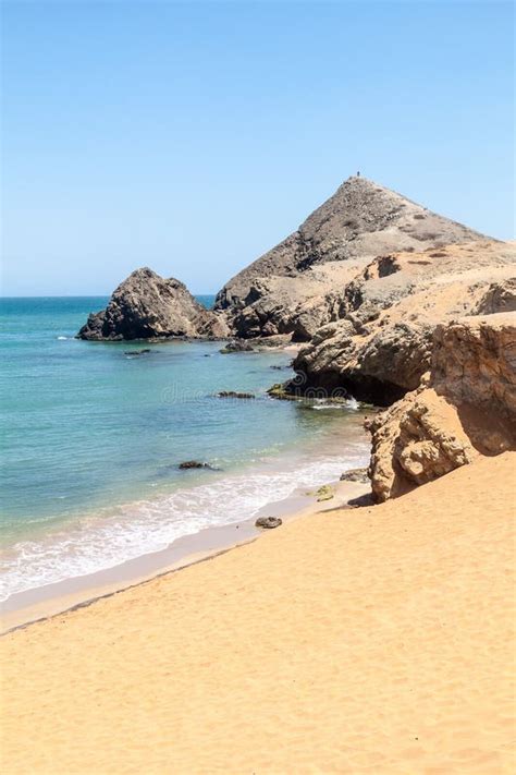 Coast Of La Guajira Peninsula Stock Image - Image of coastal, ocean ...