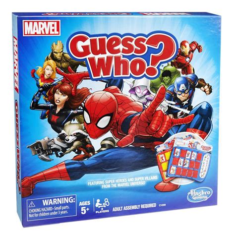 Marvel Guess Who? - Tabletop Game Reviews - The Toy Insider