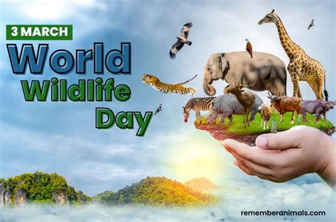 World Wildlife Day 2023- History, Events, Facts & Celebration - Remember Animals