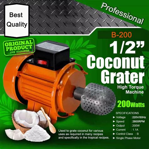 Coconut Grater Machine Set Pang Kayod Niyog Electric Coconut Grater ...