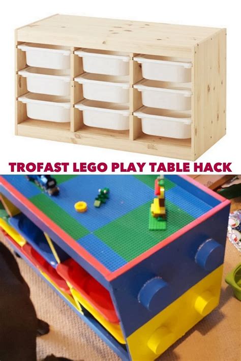 Trofast to LEGO table in one weekend - IKEA Hackers