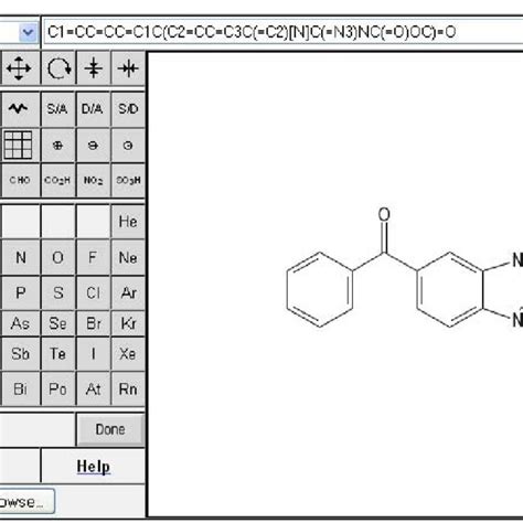 The PubChem Chemical Structure Sketcher. | Download Scientific Diagram