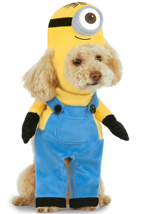 Minion Stuart Pet Costume - PureCostumes.com