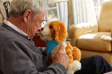 New robotic puppy bringing comfort and joy to people living with dementia - Hellocare