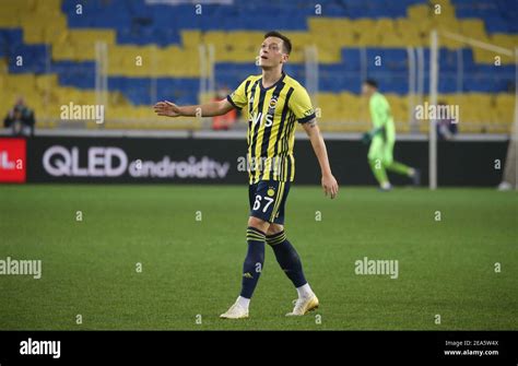 FenerbahceâÂ€Â™s Mesut Ozil, during Fenerbahce - Galatasaray Turkish Super League Game at ...