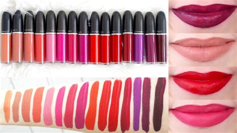 Mac Retro Matte Liquid Lipsticks + Lip Swatches | Beauty with Emily Fox | Mac retro matte, Mac ...