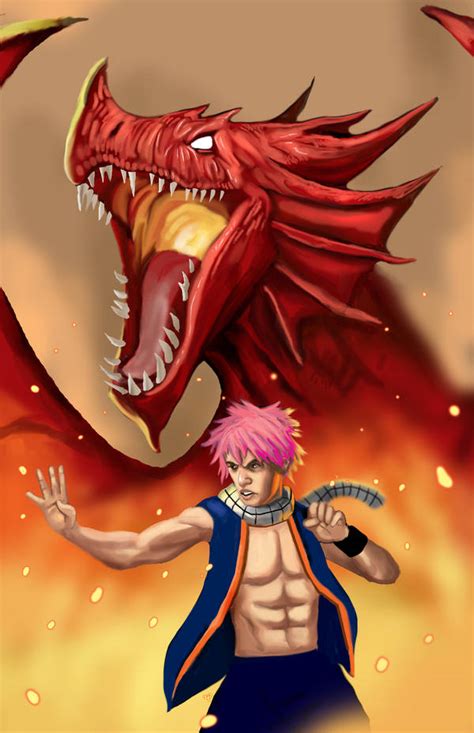 #19 Natsu and Igneel by HeroforPain on DeviantArt