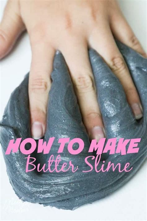 How to Make Butter Slime • MidgetMomma