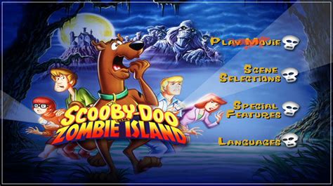 Scooby-Doo on Zombie Island (1998) – DVD Menus