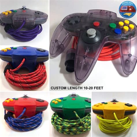 Nintendo 64 Controller All Colors With New Gamecube Style Etsy