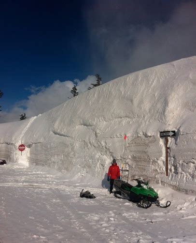 mt. baker snow bank