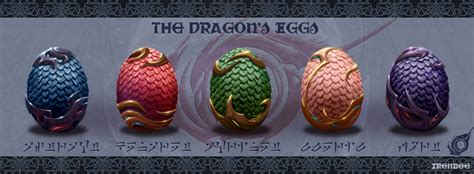 The Dragon's Eggs II by IrenBee on DeviantArt