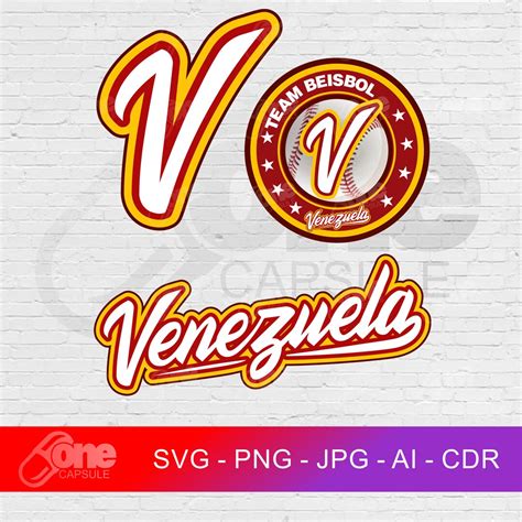 Venezuela Baseball, Venezuela Classic Design World 2023 Svg, Png, Jpg ...