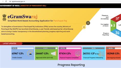 E-Gram Swaraj Portal: All you need to know - Information News