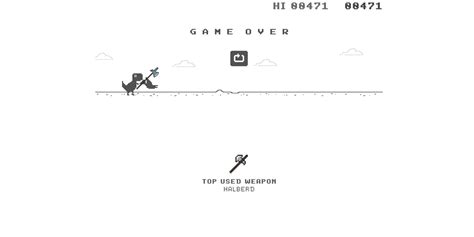 You Can Now Play Google's Dinosaur Game With Weapons