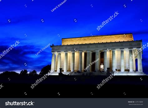 Lincoln Memorial Washington Dc Night Stock Photo 127515809 | Shutterstock