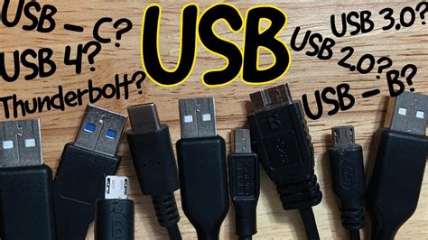 USB Explained: History, Speeds, and Different Types - YouTube